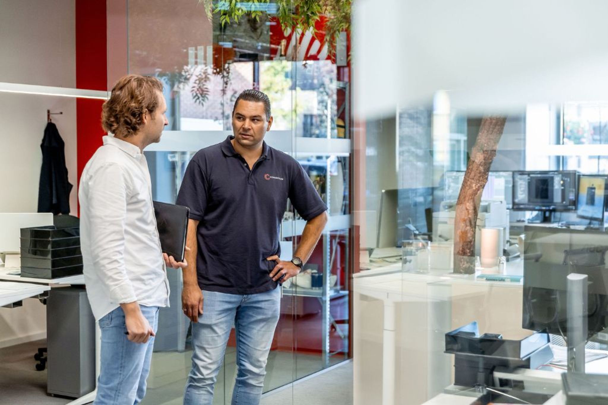 Eigenaar Letink Design Dave Letink in gesprek met Connectium over IT-omgeving