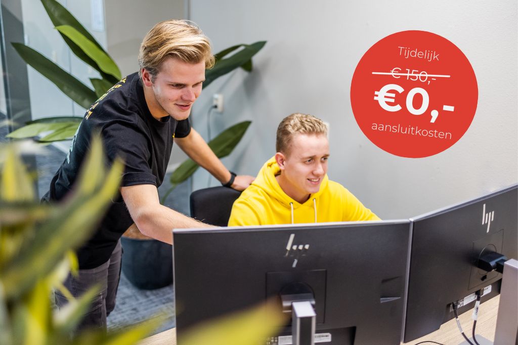 Glasvezelactie in Wierden